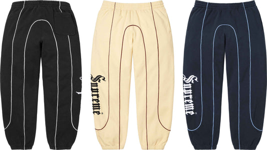 CURVE PIPING SWEATPANT