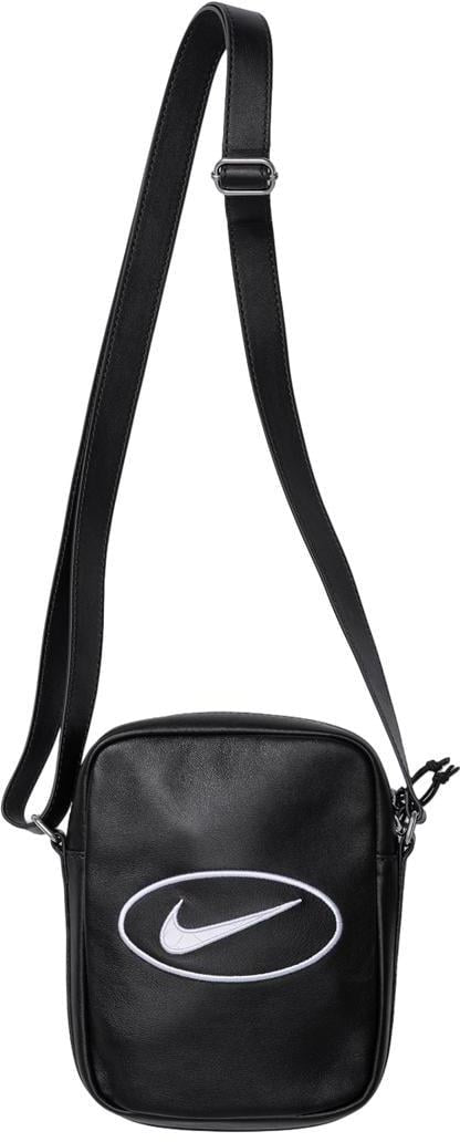 SUPREME®/NIKE® LEATHER SHOULDER BAG. 2L.
