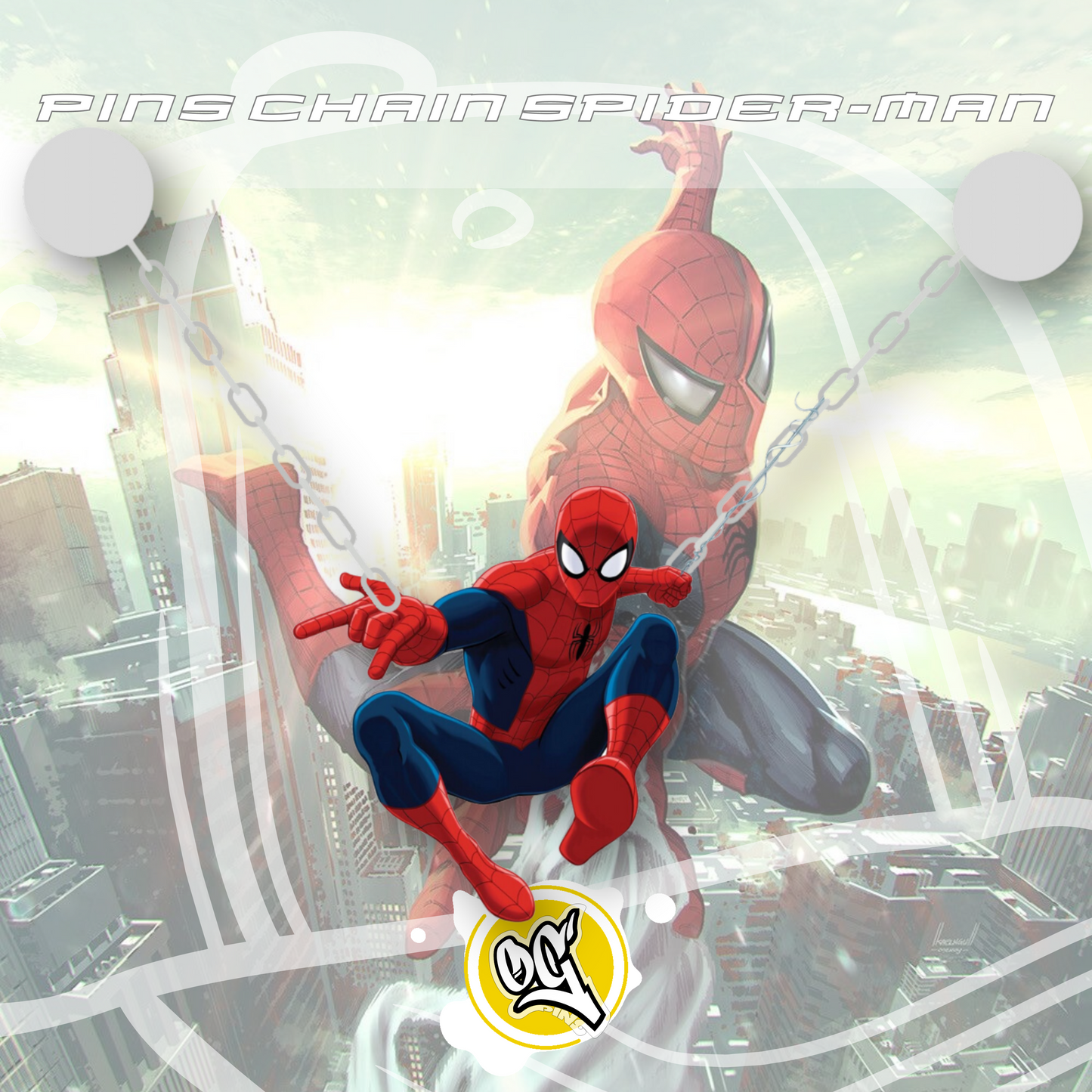 Pins Chain Spider-Man