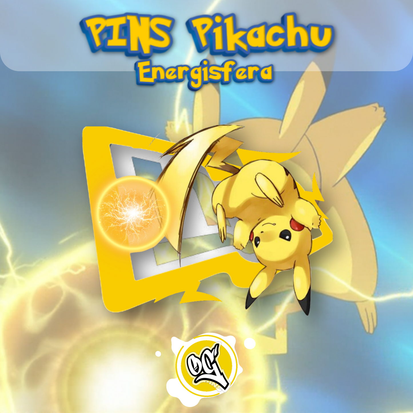 PINS Pikachu Energisfera