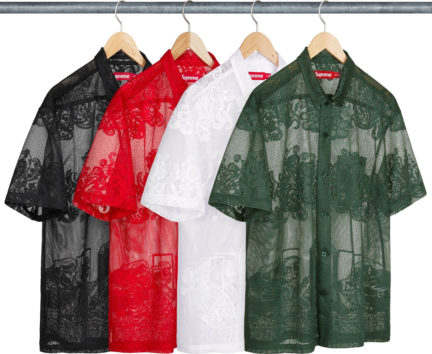 SUPREME LAST SUPPER LACE S/S SHIRT