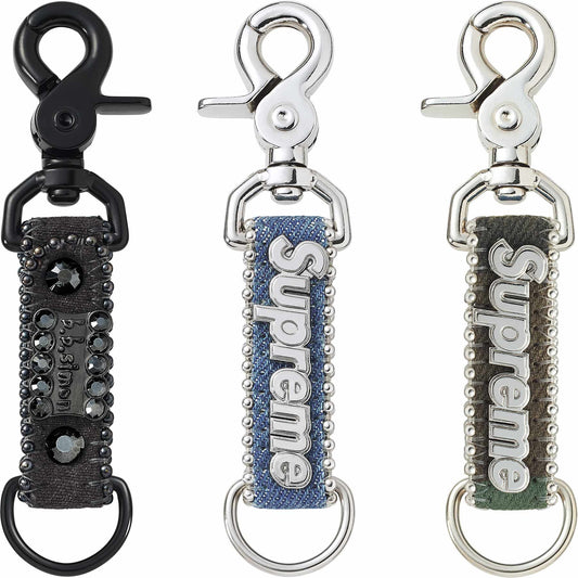 SUPREME®/B.B. SIMON DENIM KEYCHAIN