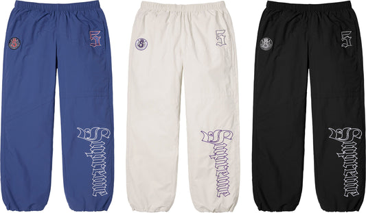 SUPREME OLD ENGLISH TRACK PANT