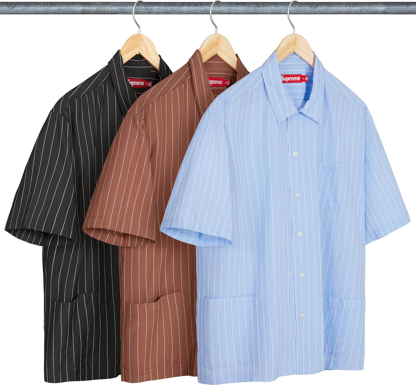 STRIPE S/S PAJAMA SHIRT