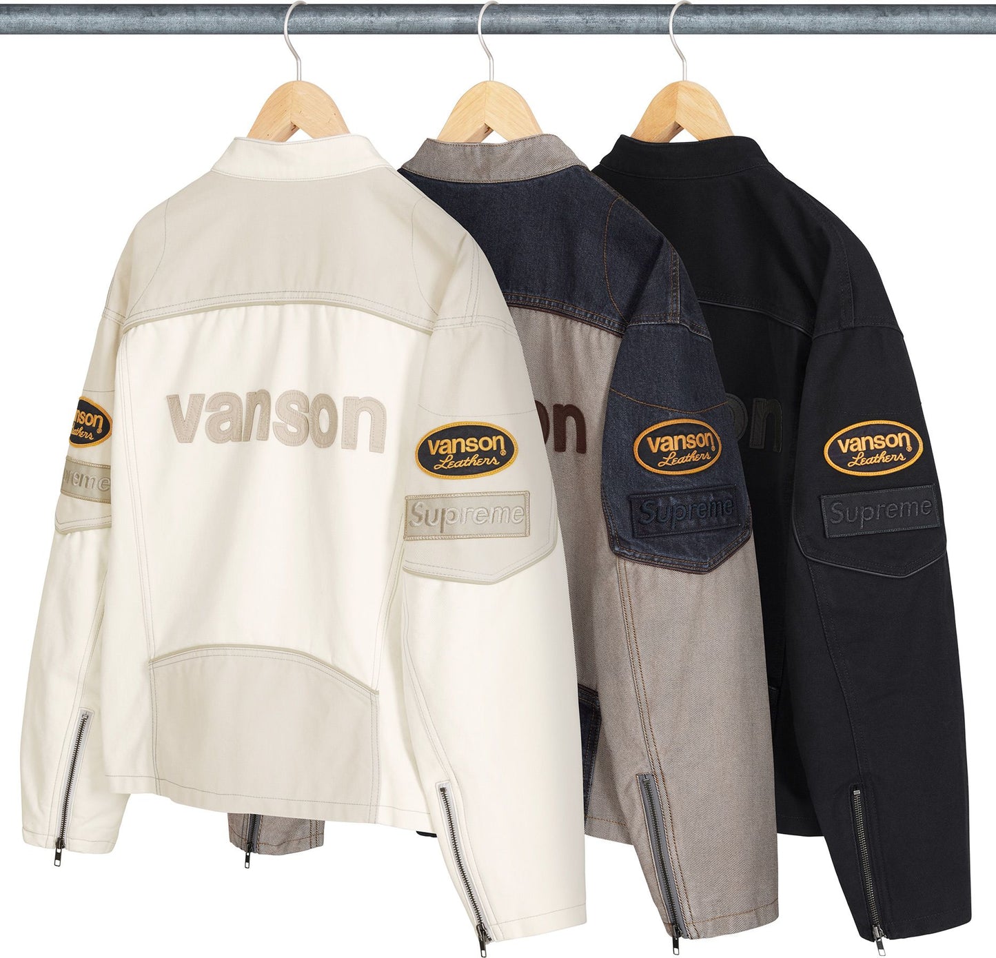 SUPREME®/VANSON LEATHERS® CORDURA® COTTON JACKET