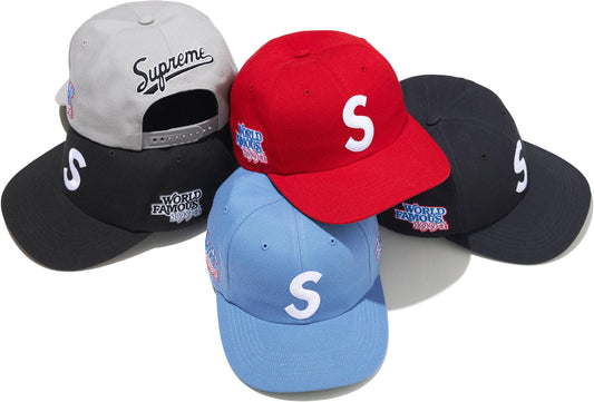 WORLD FAMOUS S LOGO 6-PANEL