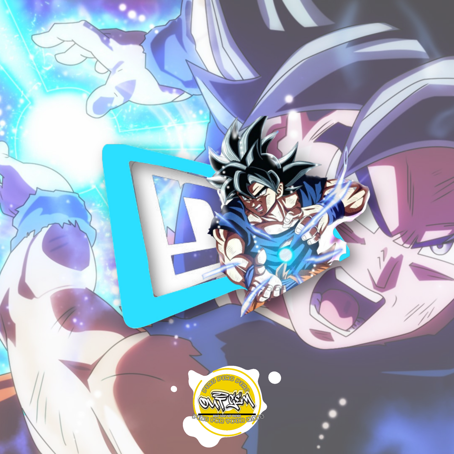 Pins Goku Ultra Instinto Incompleto