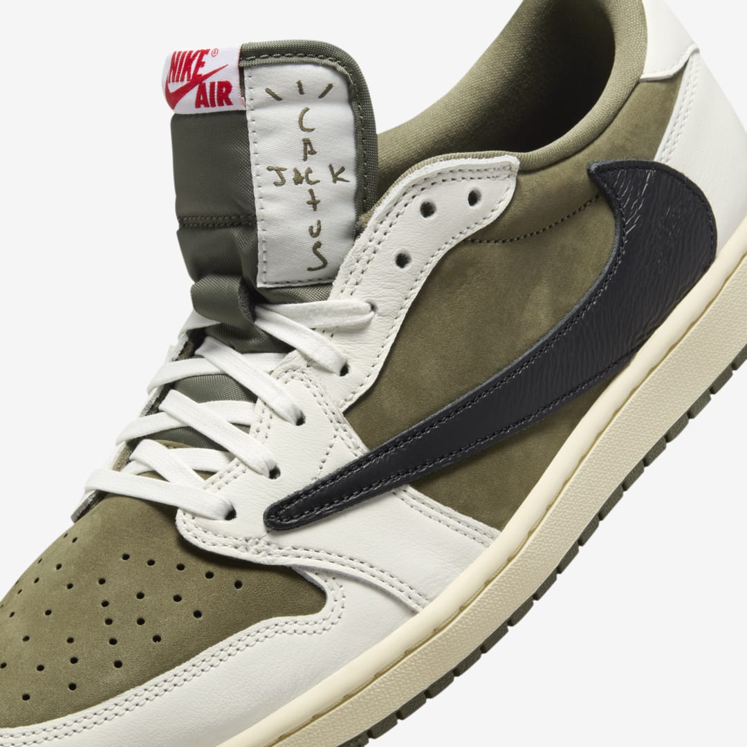Air Jordan 1 Low x Travis Scott Medium Olive