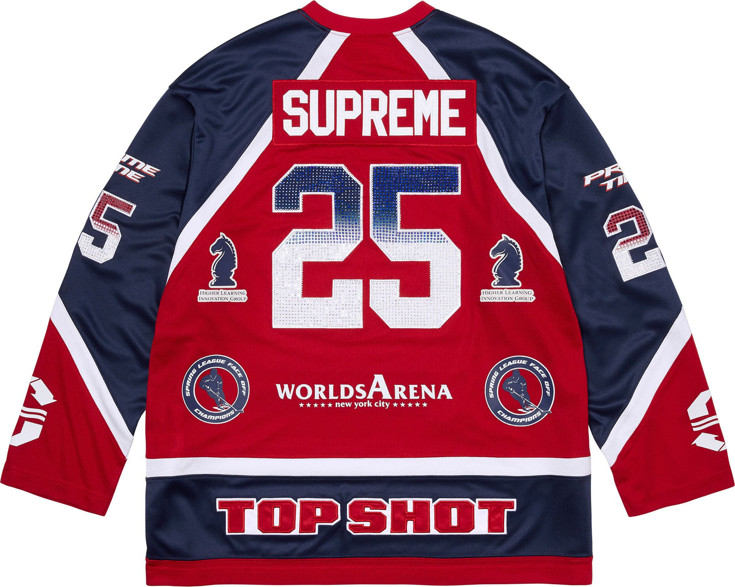 RHINESTONE HOCKEY JERSEY