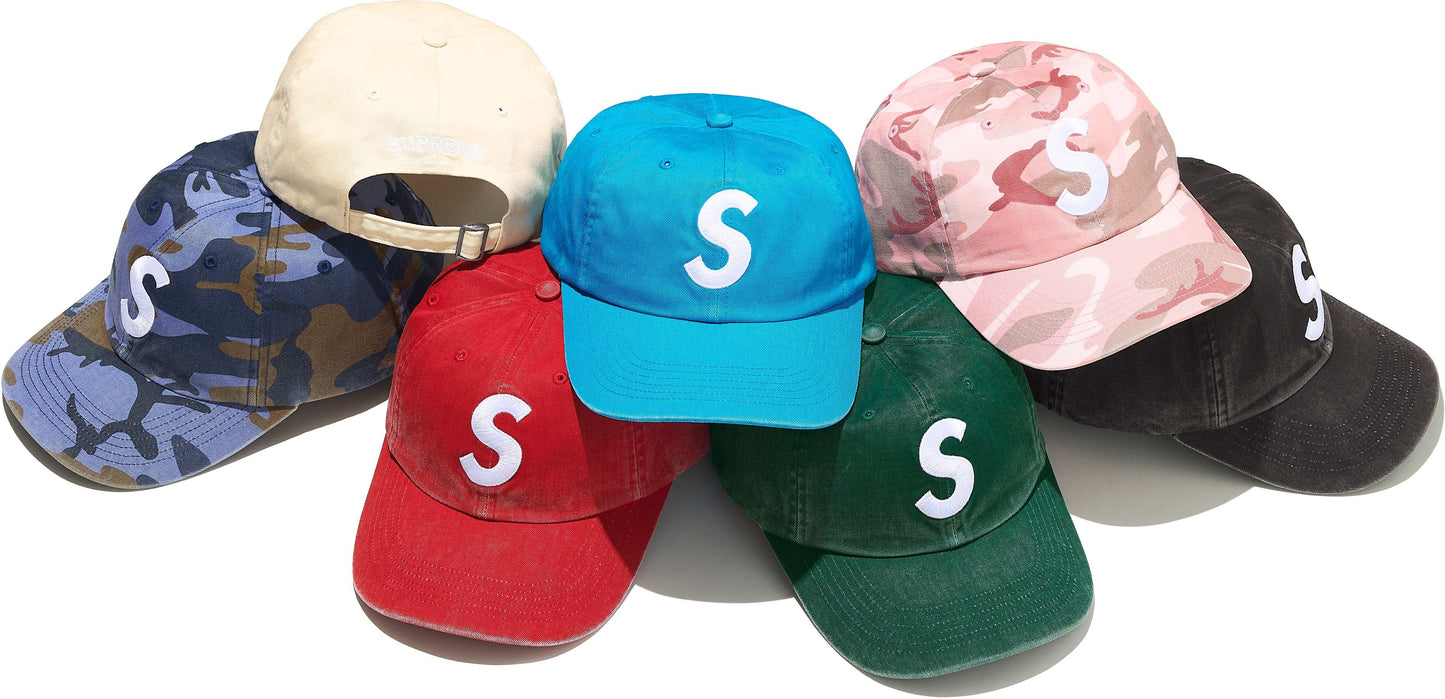 PIGMENT COATED S LOGO 6-PANEL