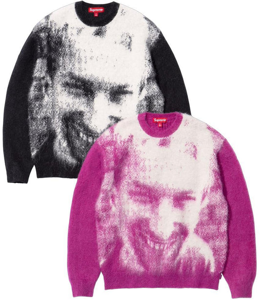 SUPREME/APHEX TWIN MOHAIR SWEATER