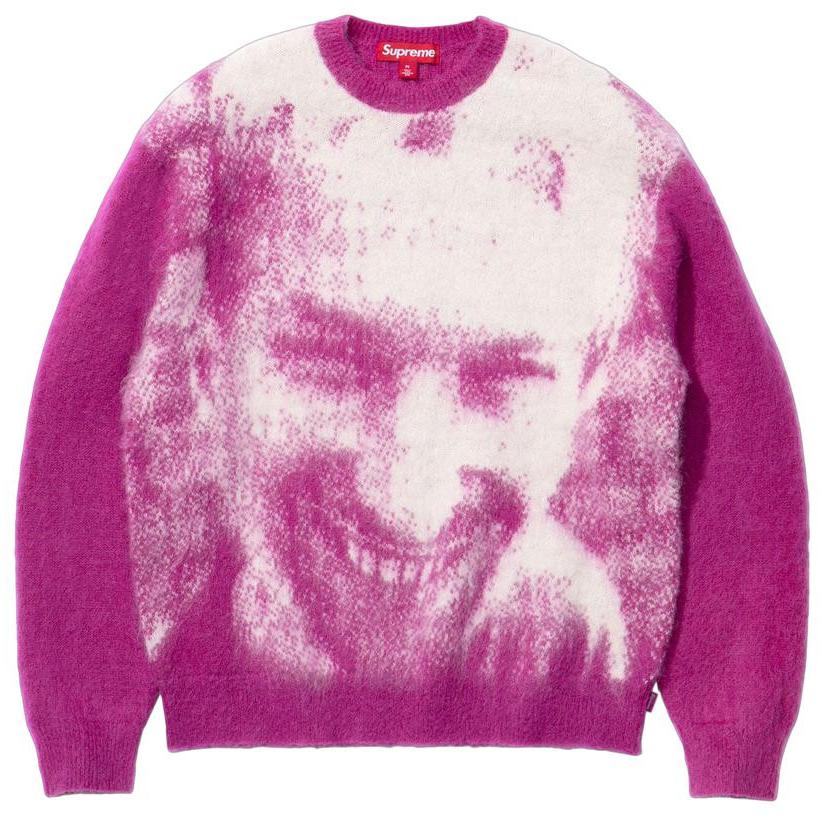 SUPREME/APHEX TWIN MOHAIR SWEATER
