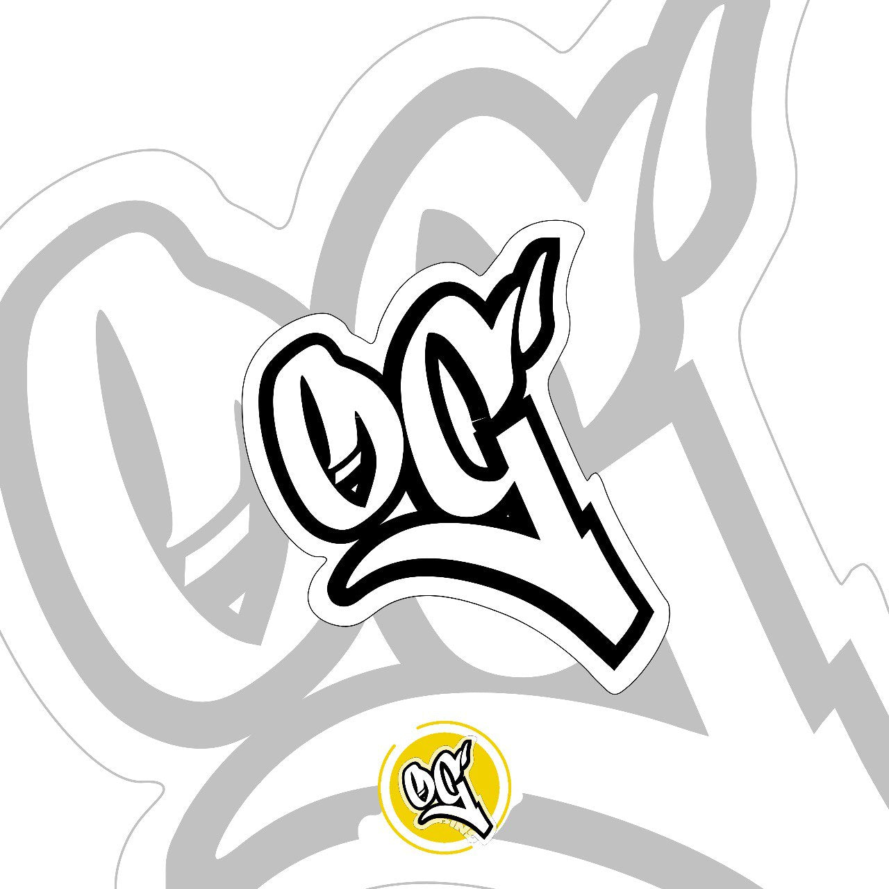 Pins OG White Crystal Glitter