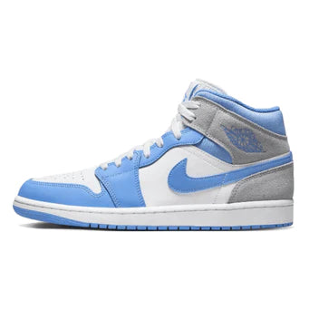 Jordan 1 Mid University Blue Grey