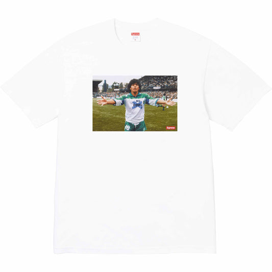 Tee Supreme Maradona ''No Drug'' White