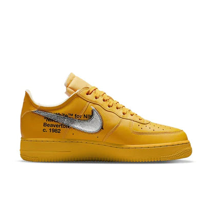 Nike Air Force 1 Low Off-White ICA University Gold