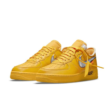 Nike Air Force 1 Low Off-White ICA University Gold