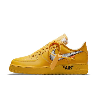 Nike Air Force 1 Low Off-White ICA University Gold