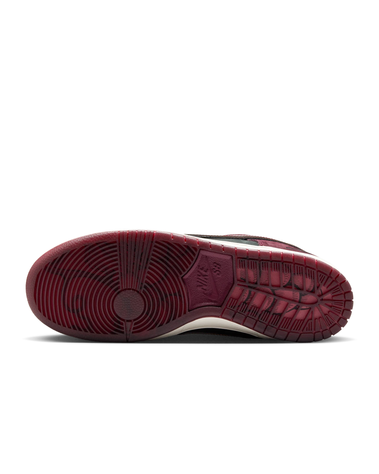 Nike SB Dunk Low Pro x Riot Skateshop Mahogany and Team Red