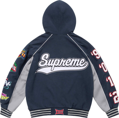 PLAYOFFS ZIP UP HOODED SWEATSHIRT