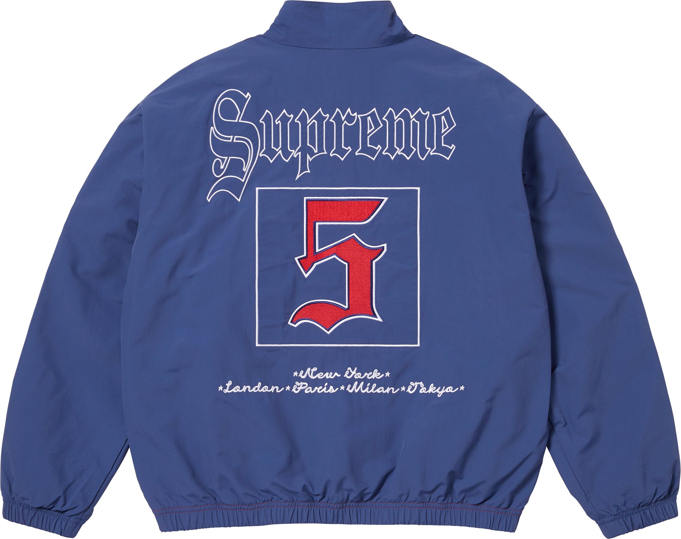 ジャケット・アウター Supreme Old English Track Jacket Supreme Old English Track Jacket | Jackets Junction