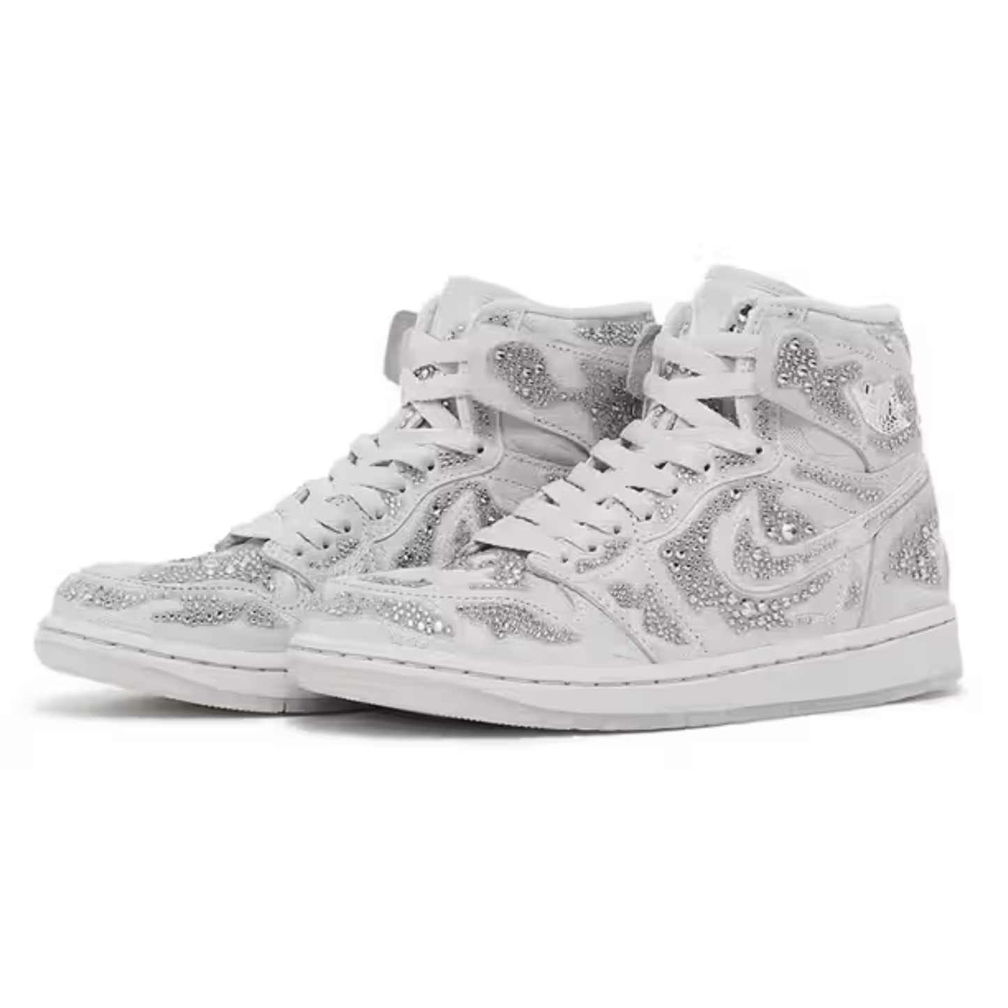 AIR JORDAN 1 HIGH x SWAROVSKI OG "VAST GREY"
