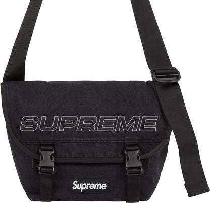 Denim Messenger Bag