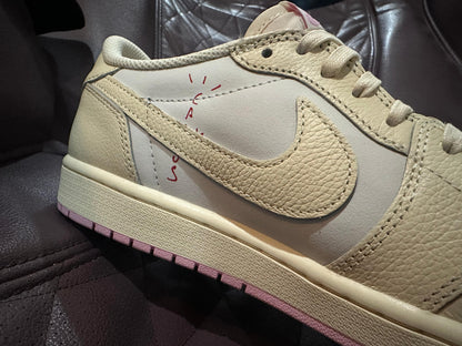 AIR JORDAN 1 LOW X TRAVIS SCOTT “SHY PINK”