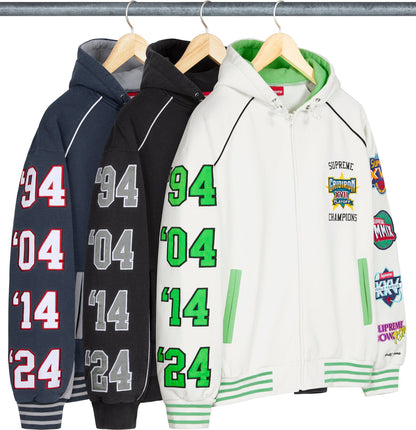 PLAYOFFS ZIP UP HOODED SWEATSHIRT