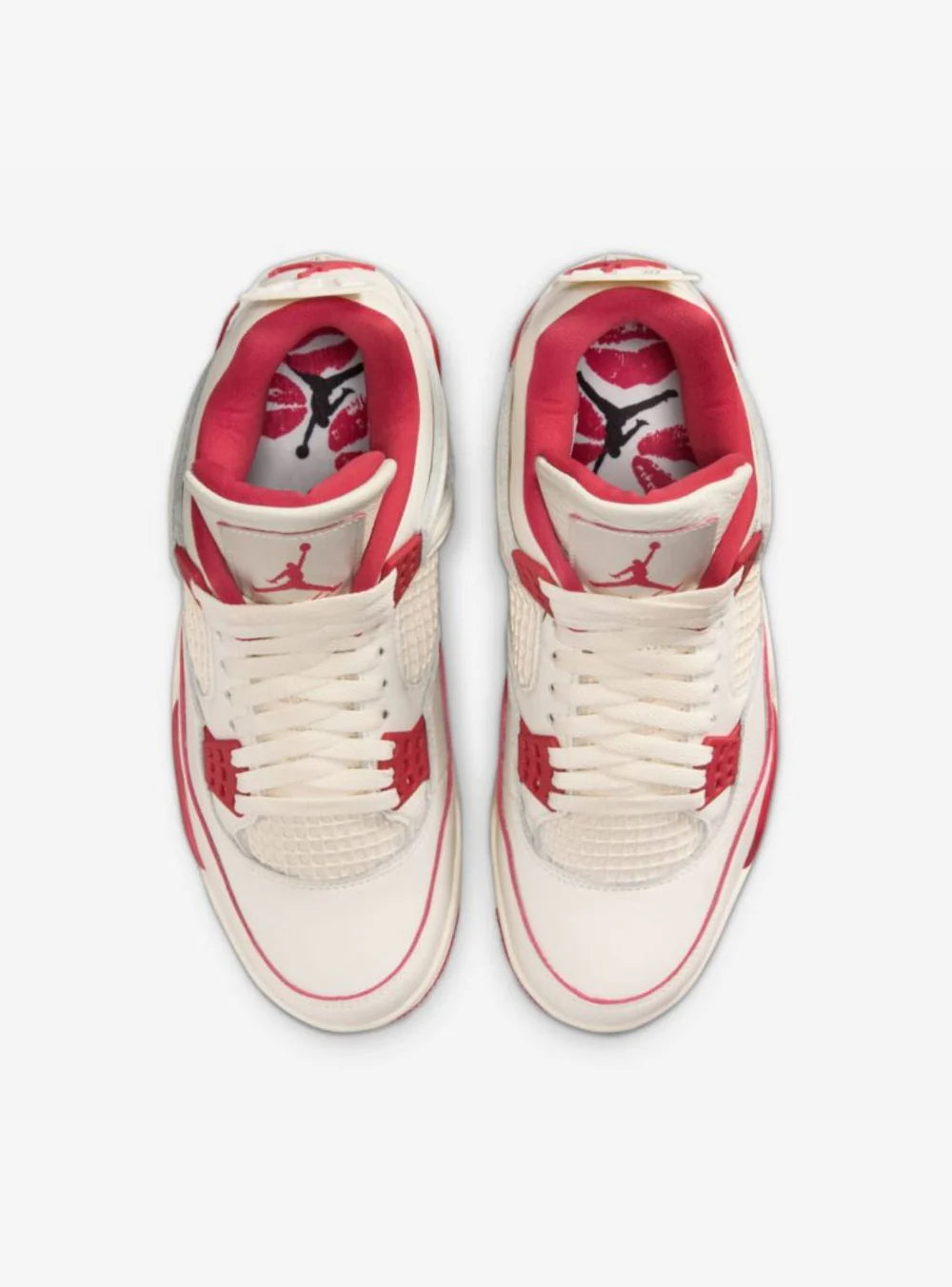 AIR JORDAN 4 RETRO VALENTINE'S DAY SIERRA RED (W)