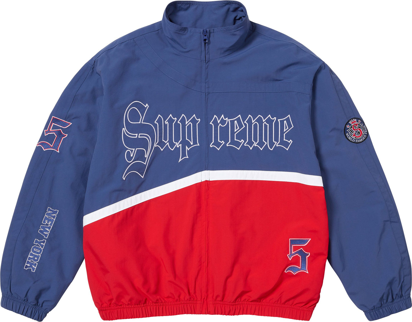 SUPREME OLD ENGLISH TRACK JACKET