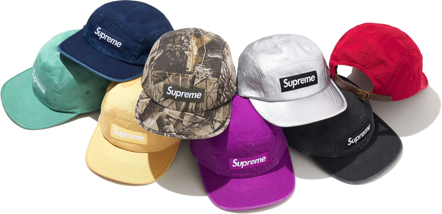 WASHED CHINO TWILL CAMP CAP