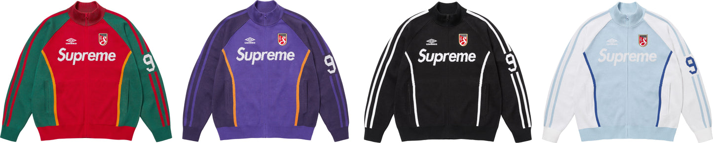 SUPREME®/UMBRO® ZIP UP SWEATER