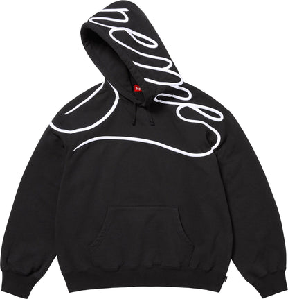 SUPREME SHOULDER SCRIPT HOODED SWEATSHIRT