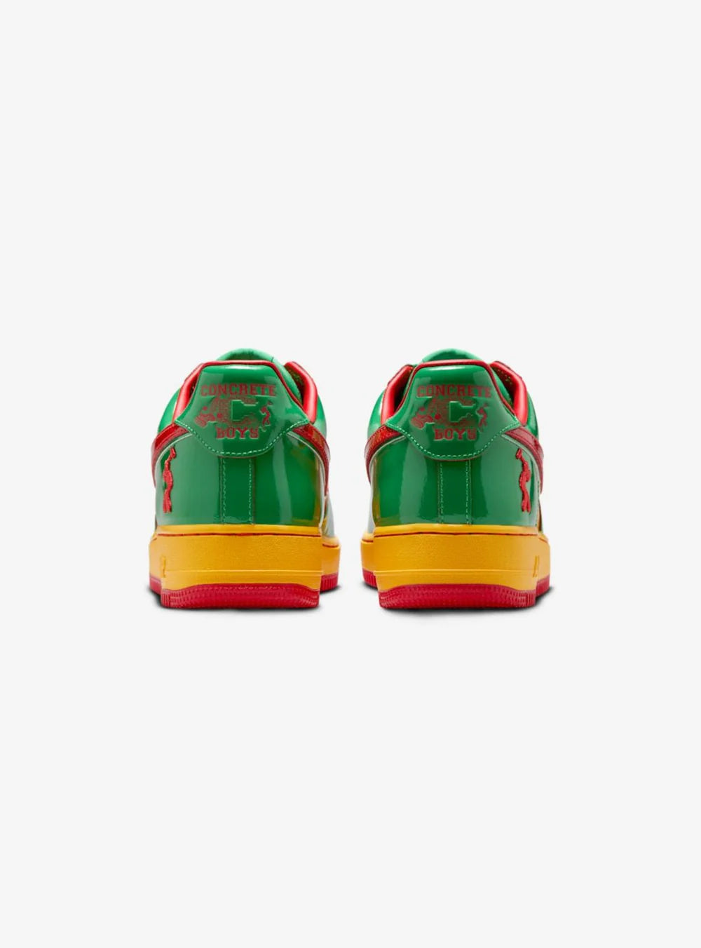 NIKE AIR FORCE 1 LOW LIL YACHTY CONCRETE BOYS LUCKY GREEN