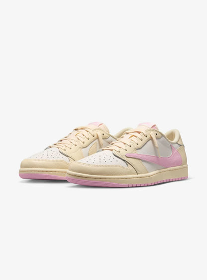 AIR JORDAN 1 LOW X TRAVIS SCOTT “SHY PINK”