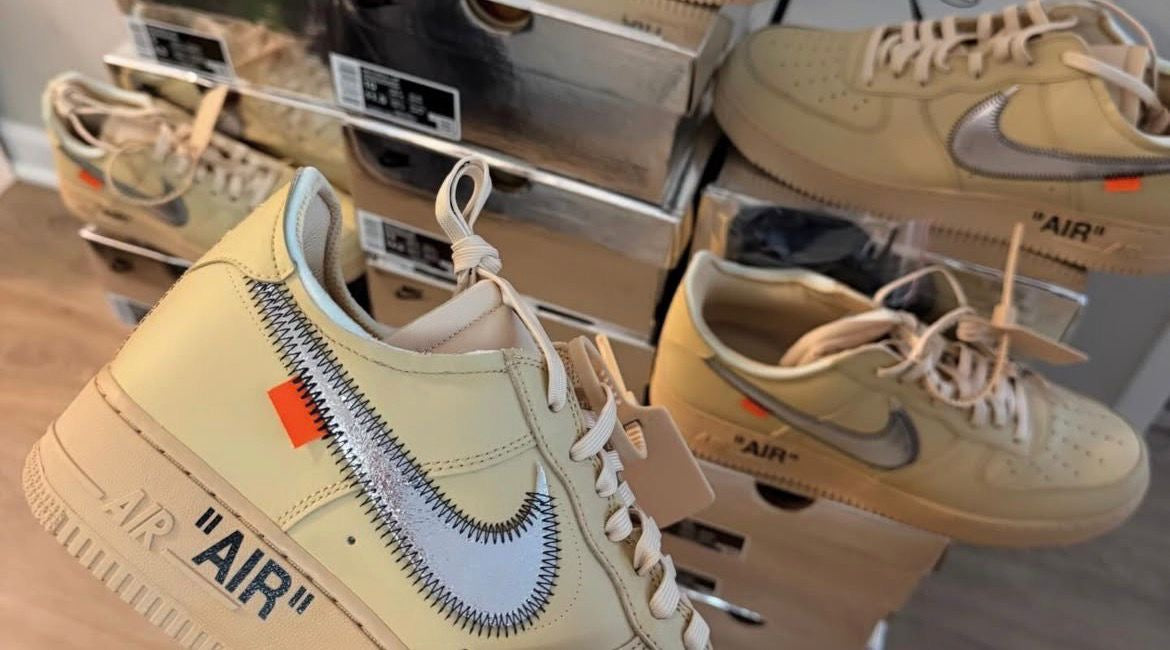 AIR FORCE 1 LOW x OFF-WHITE SESAME