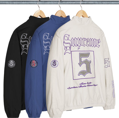 SUPREME OLD ENGLISH TRACK JACKET
