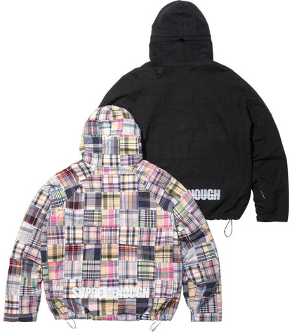 SUPREME/GOODENOUGH PATCHWORK HOODED JACKET