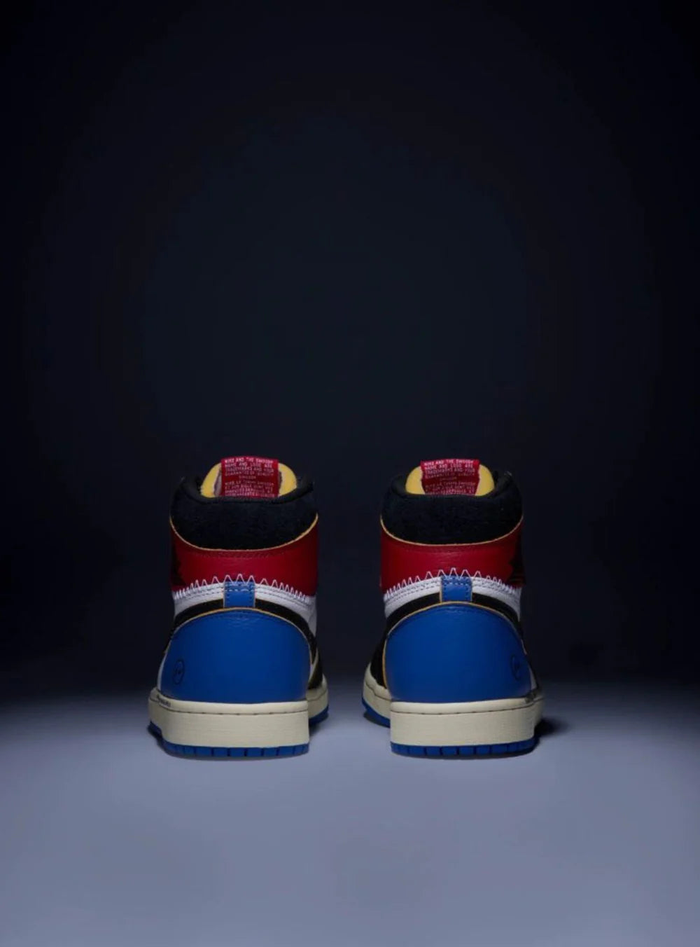 AIR JORDAN 1 RETRO HIGH OG SP FRAGMENT X UNION LA VARSITY RED SPORT ROYAL