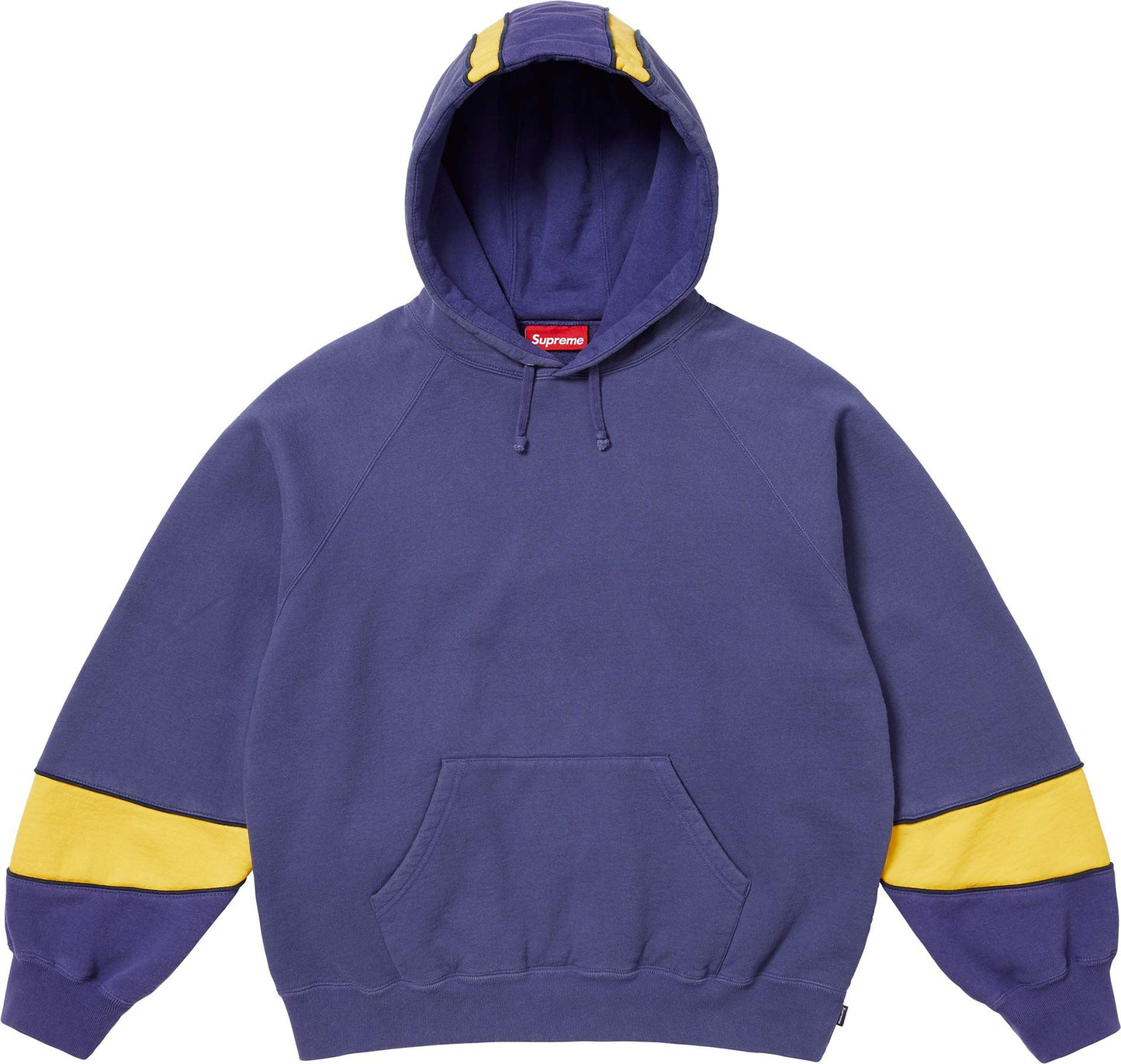 SUPREME PANELED HOODED SWEATSHIRT