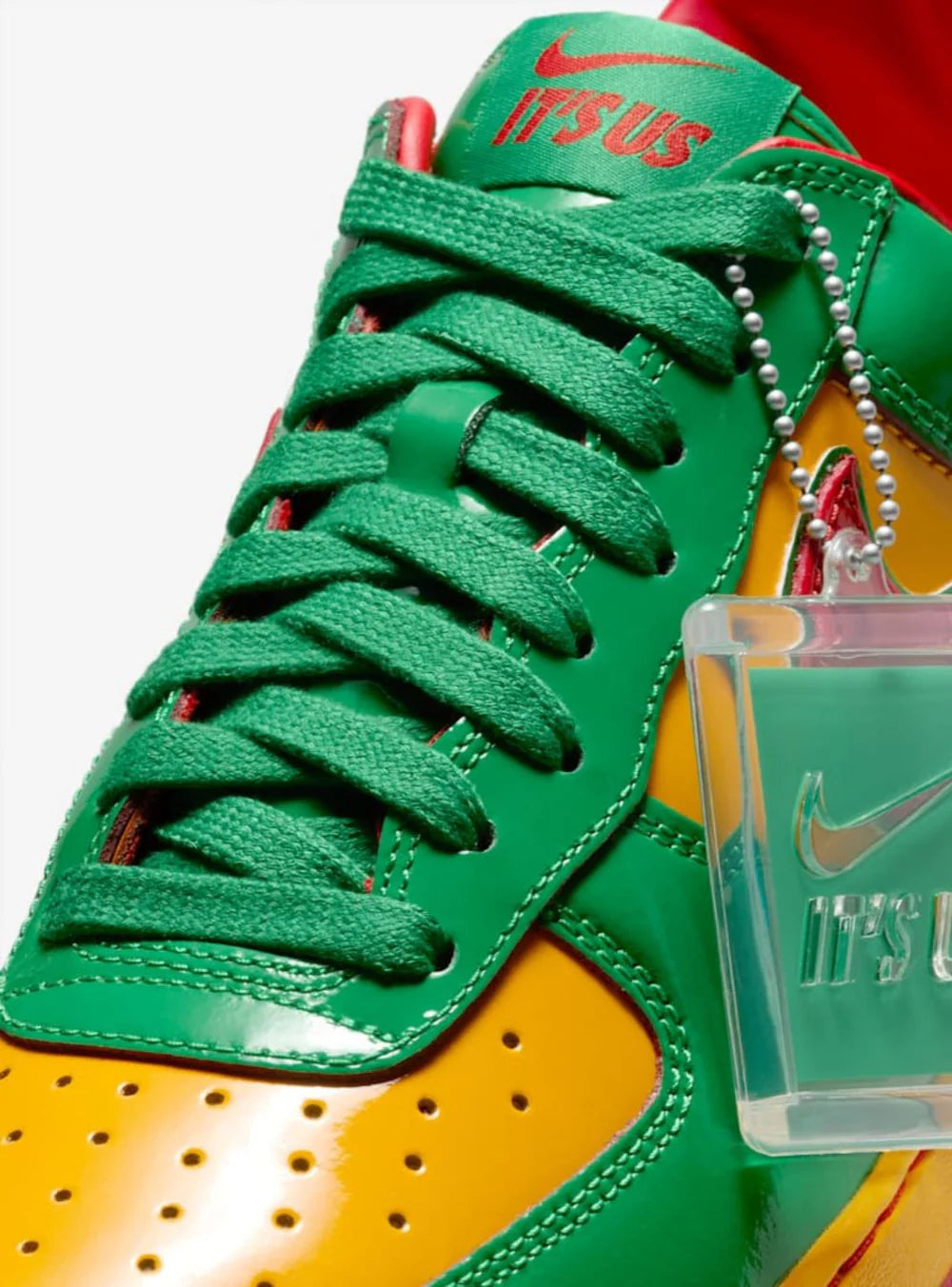 NIKE AIR FORCE 1 LOW LIL YACHTY CONCRETE BOYS LUCKY GREEN