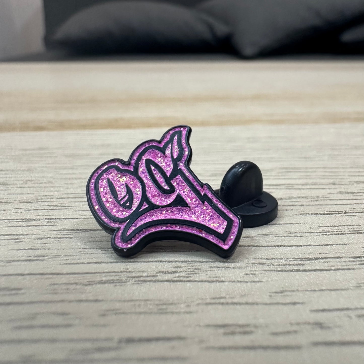 Pins OG Pink Glitter