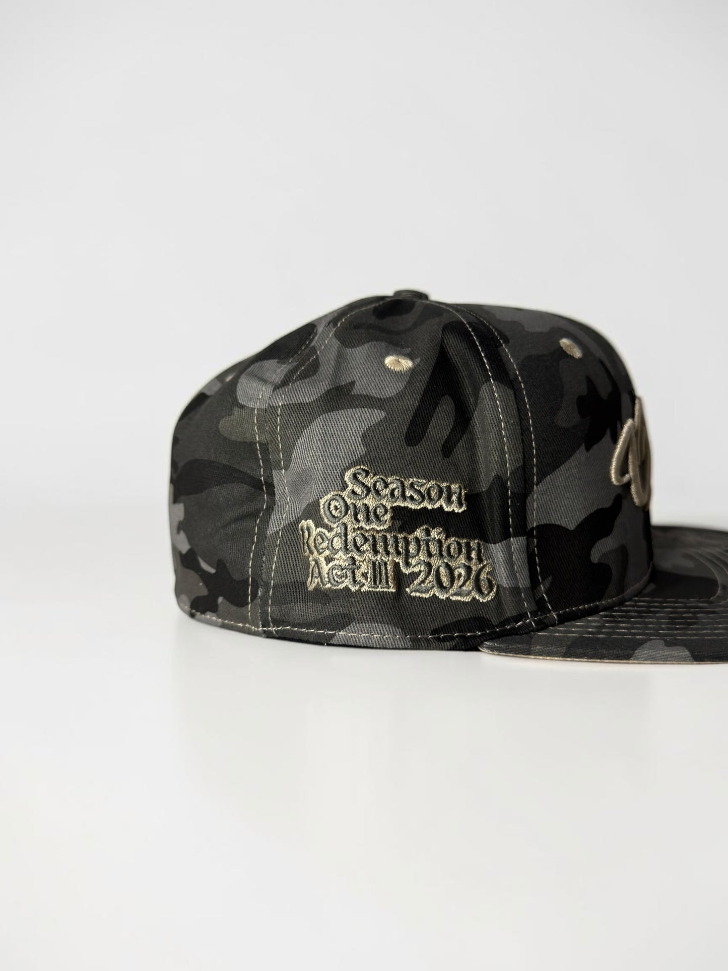 OG HAT BLACK CAMO GREY SEASON ONE REDEMPTION Act.II