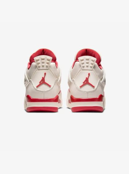 AIR JORDAN 4 RETRO VALENTINE'S DAY SIERRA RED (W)