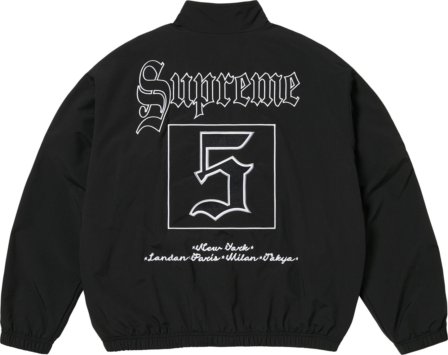 SUPREME OLD ENGLISH TRACK JACKET