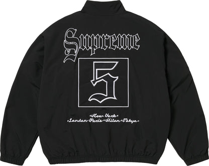 SUPREME OLD ENGLISH TRACK JACKET