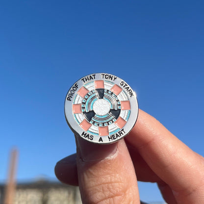 PINS Tony Stark “Has a Heart”