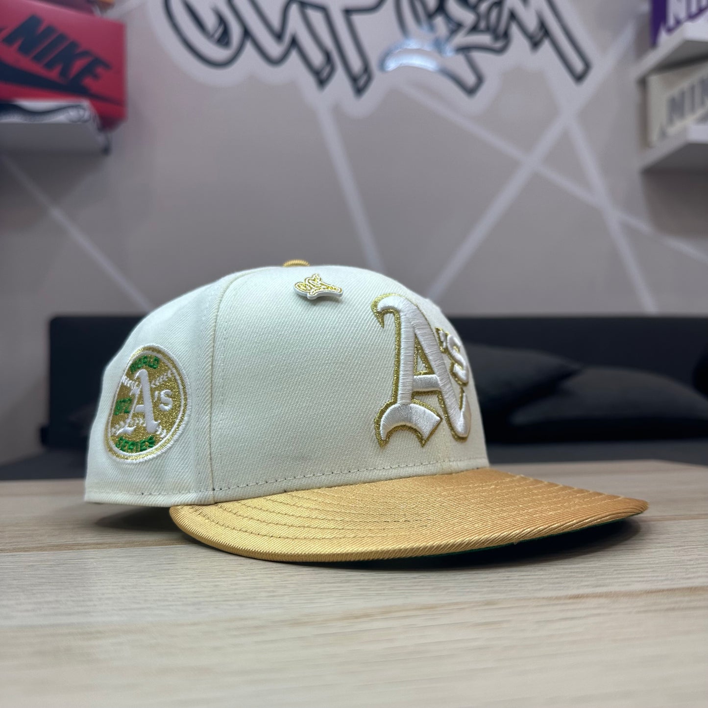 Pins OG White Gold Glitter