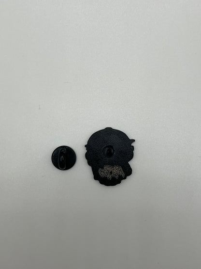 Pins Skull OG Light Blue Flame